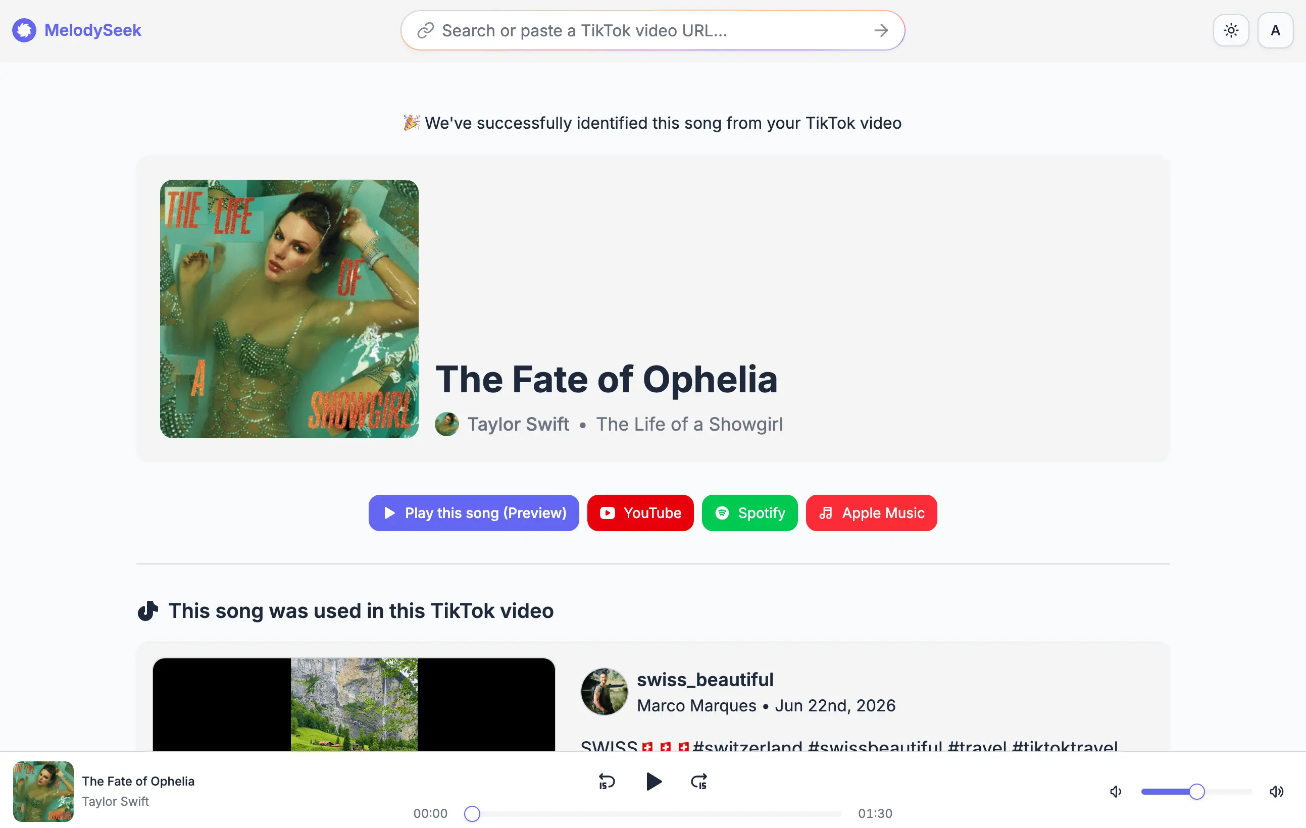 Find Music from Any Video - MelodySeek
