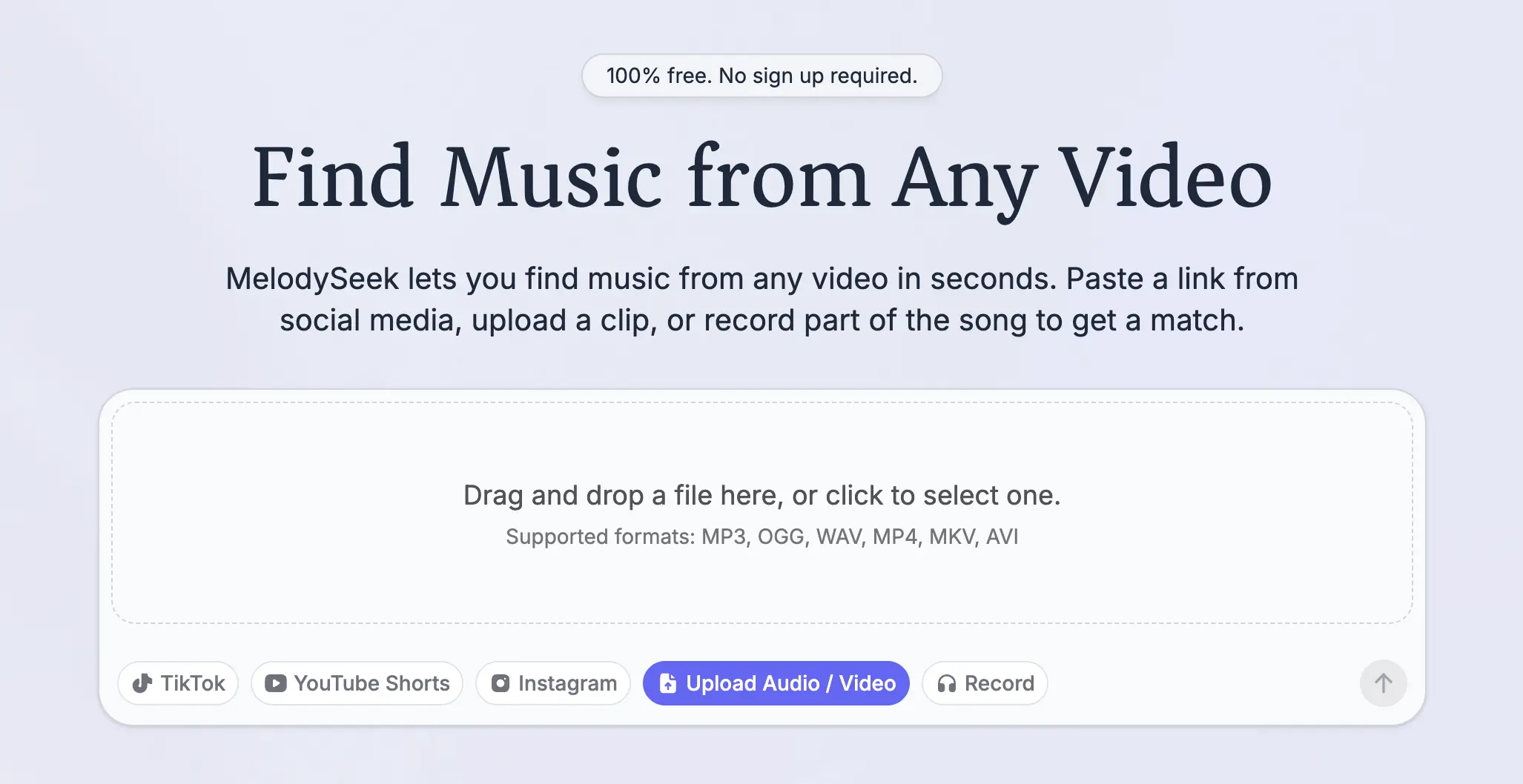 Get Song Details from Uploaded Clips